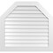 Ekena Millwork Octagonal Top Surface Mount PVC Gable Vent w/ 3-1/2"W x 1"P Standard Frame, 40"W x 38"H GVPOT40X3801SN - alternate 1